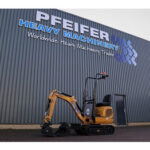 Mini excavadora CAT 300.9D nueva, con inspección válida y garantía. Acoplador hidráulico rápido.